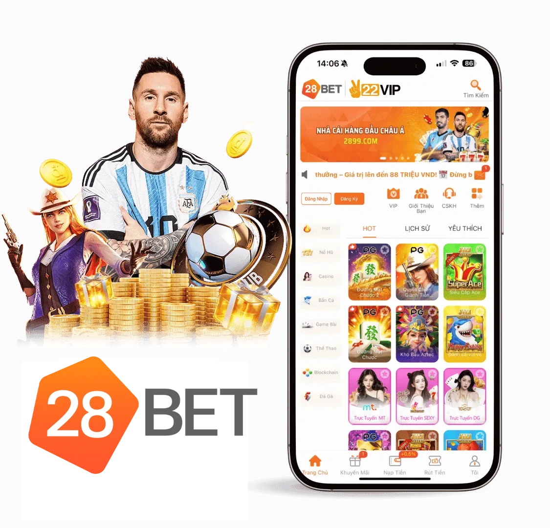 Dịch vụ ứng dụng 28Bet trên di động